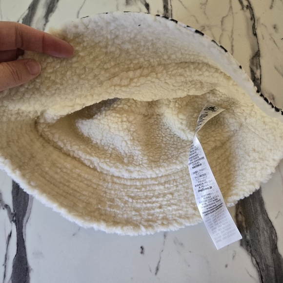 Disney Checkered Bucket Hat with White Rabbit Design - Picture 3 of 5